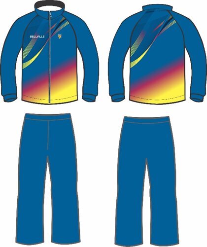 Tracksuit jacket and pants