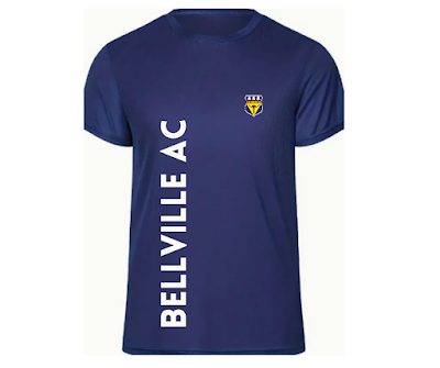 T-shirt with the Bellville AC wordmark