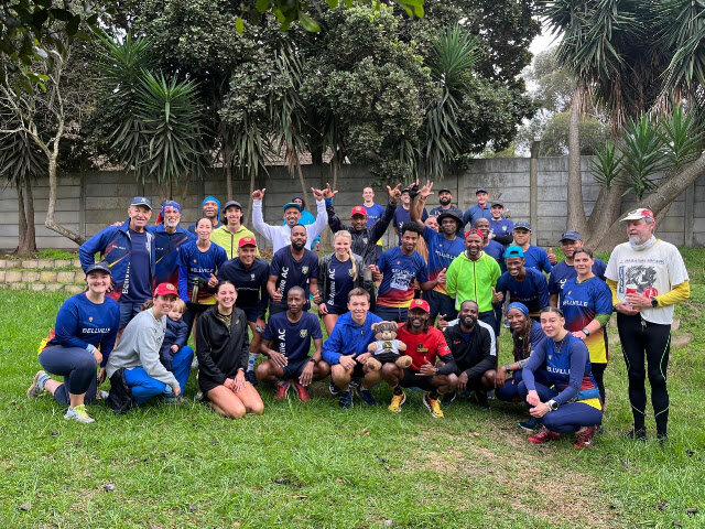 Club members after a weekend run